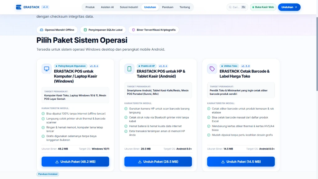 EraStack — Offline-First POS Interface 2
