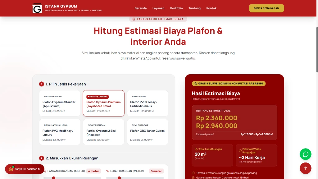 Istana Gypsum Interface 3